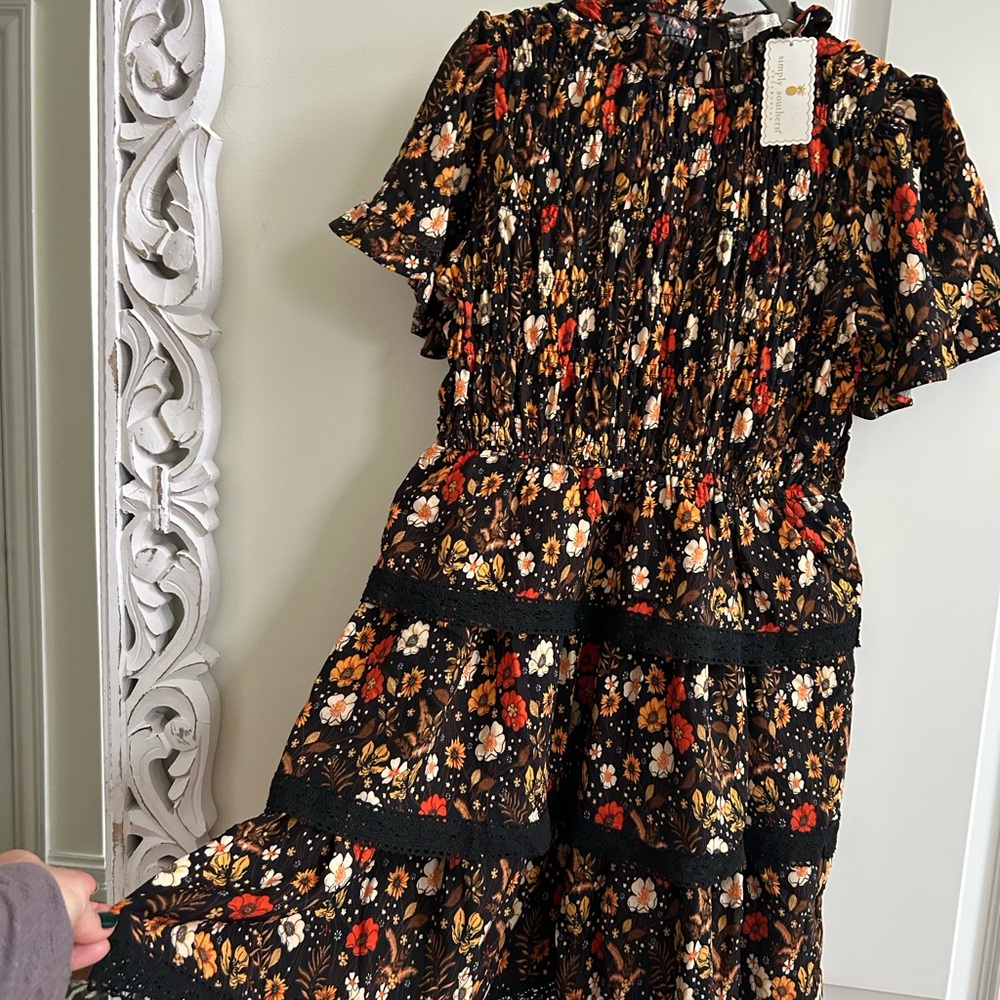 Simply Southern NWT ruffle dress